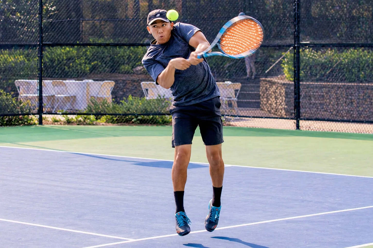 Michael Vallejo, Women's Director at DeMartini Tennis, in his coach portrait.